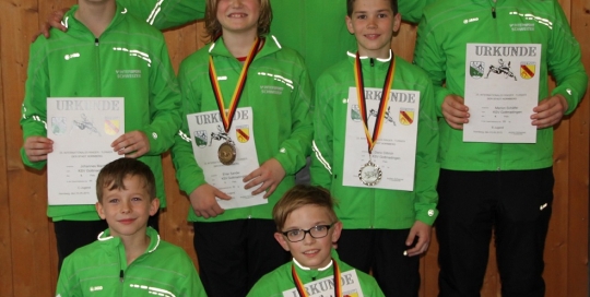 Erfolgreiche KSV Gottmadingen Schüler beim Turnier in Hornberg 2015